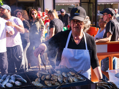 Photograph of Day of Portugal street party