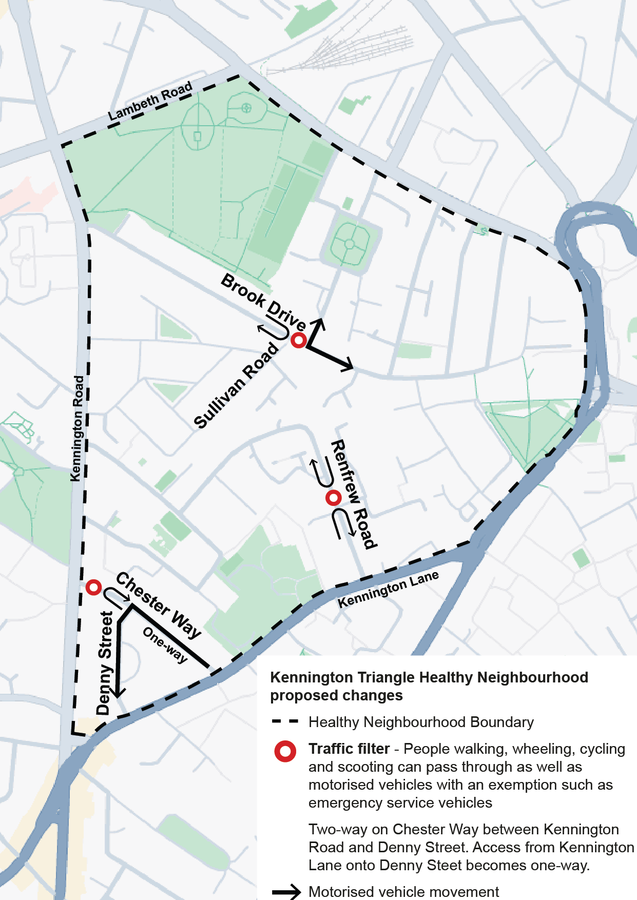 Kennington Triangle Healthy Neighbourhood proposals