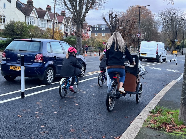Families on the school run using phase 2
