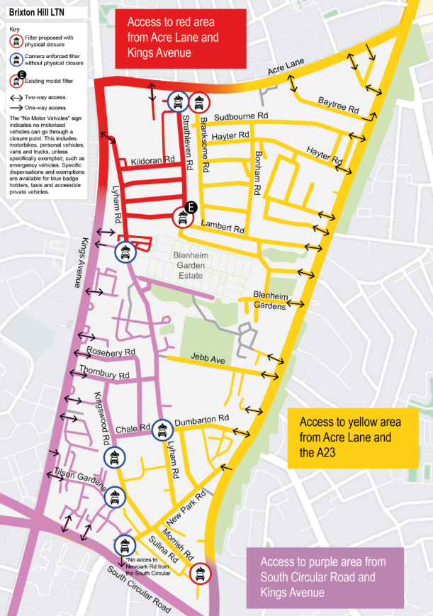 Traffic Filters Map