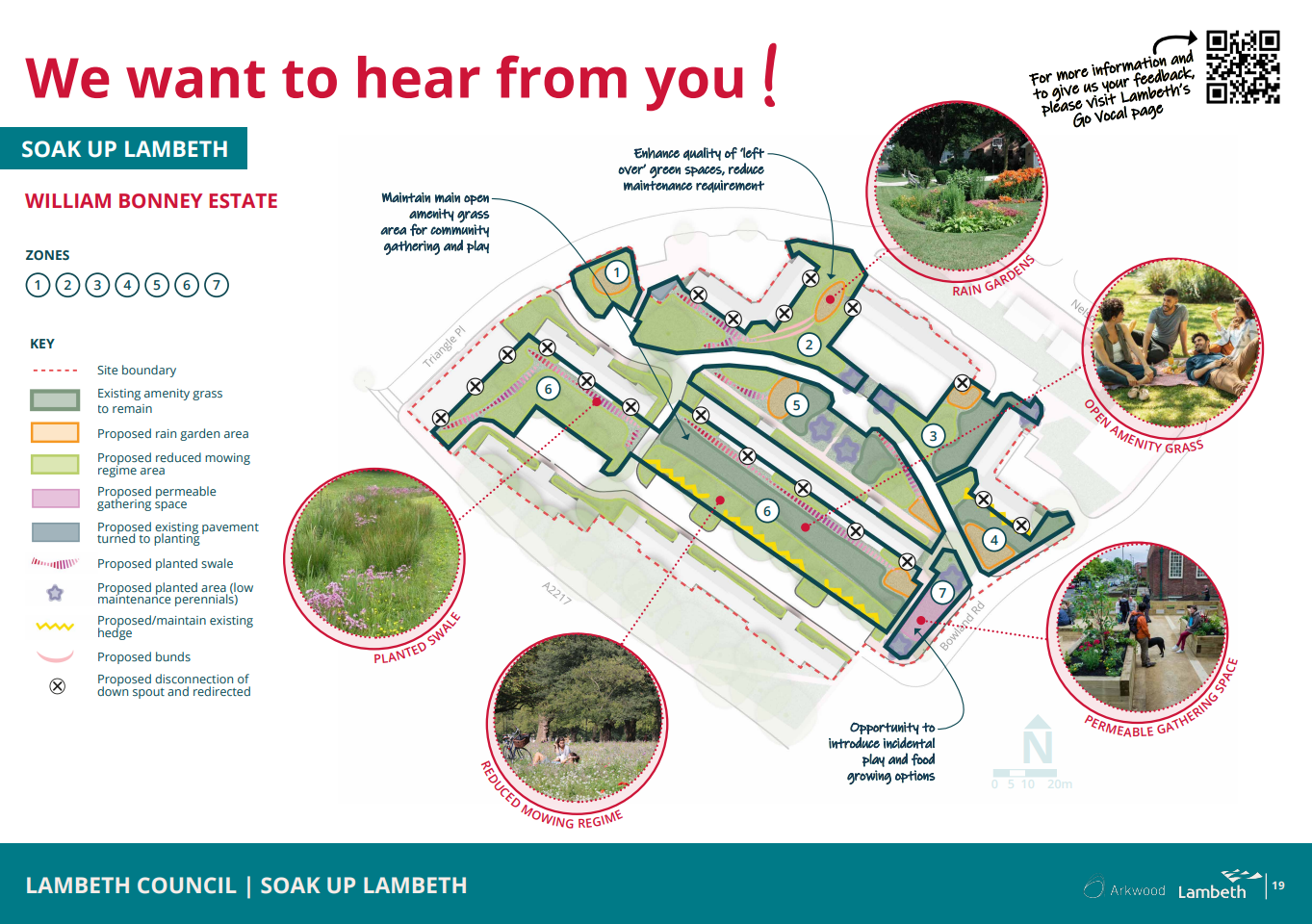 This image is available to download in higher resolution below (William Bonney SuDS Proposals October 2024.pdf)