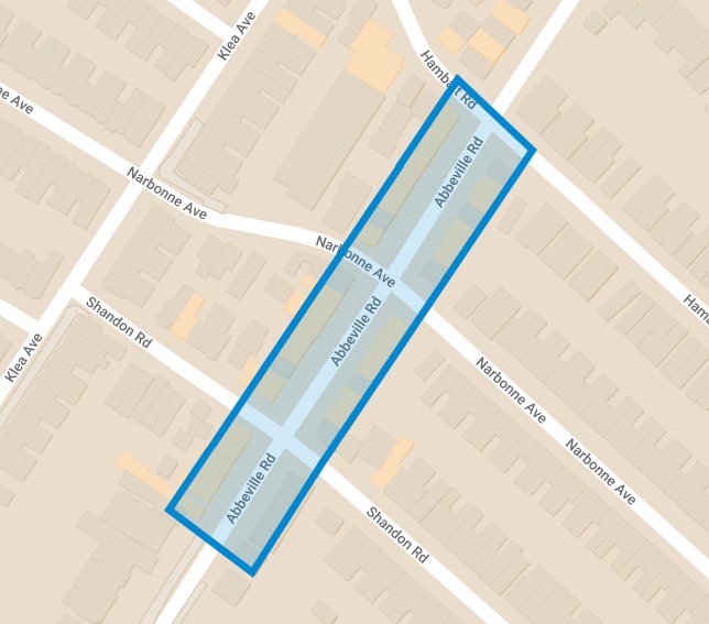 Abbeville Reimagined project area